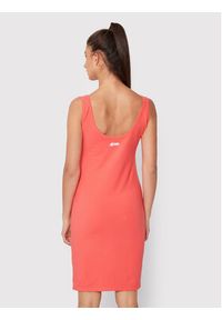 DKNY Sport Sukienka letnia DP2D4646 Koralowy Slim Fit. Kolor: pomarańczowy. Materiał: bawełna. Sezon: lato. Typ sukienki: sportowe. Styl: sportowy #5