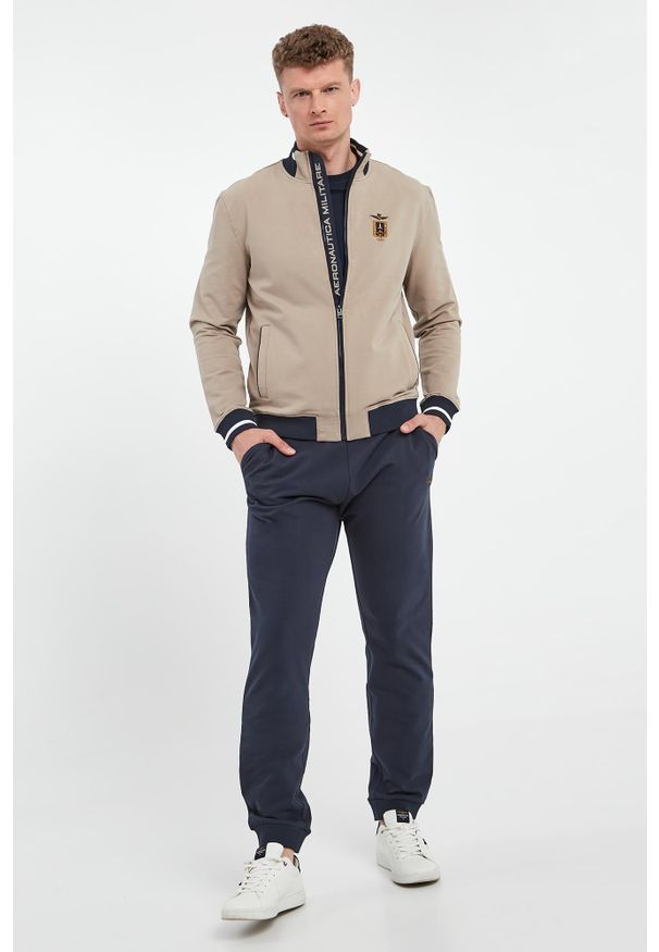 Aeronautica Militare - Bluza męska ze stójką AERONAUTICA MILITARE. Typ kołnierza: kołnierzyk stójkowy