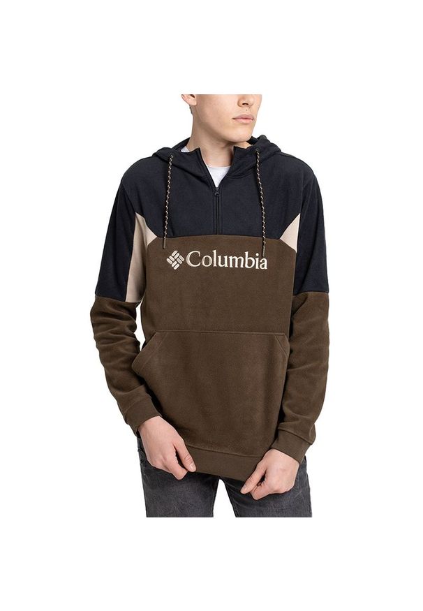 columbia - Columbia Lodge II Fleece > 1918863319. Typ kołnierza: kaptur. Materiał: materiał, poliester, polar. Styl: klasyczny