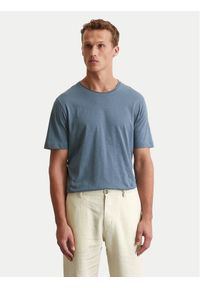 Marc O'Polo T-Shirt 536 2176 51270 Niebieski Regular Fit. Typ kołnierza: polo. Kolor: niebieski. Materiał: bawełna