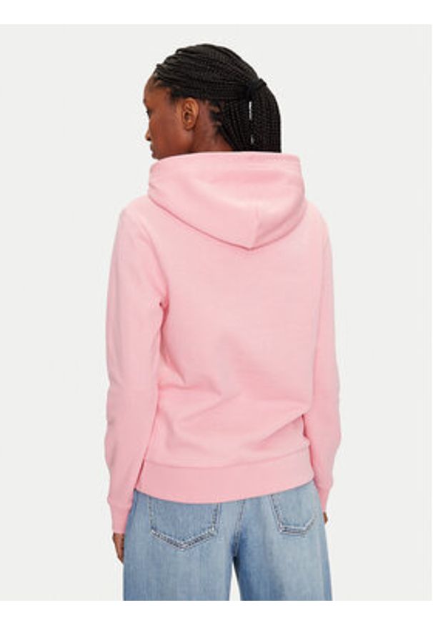 GANT - Gant Bluza 4200292 Różowy Regular Fit. Kolor: różowy. Materiał: bawełna