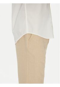 TOMMY HILFIGER - Tommy Hilfiger Koszula MW0MW37584 Biały Regular Fit. Kolor: biały. Materiał: bawełna #4