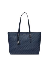 MICHAEL Michael Kors Torebka Quinn 30T5SQNT9V Granatowy. Kolor: niebieski. Materiał: skórzane #4