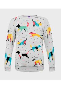 MegaKoszulki - Bluza damska fullprint Abstract Dogs. Długość: długie. Styl: klasyczny #1