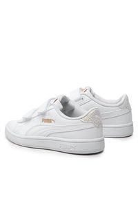 Puma Sneakersy Smash V2 Metallics V Ps 386198 01 Biały. Kolor: biały. Materiał: skóra #3