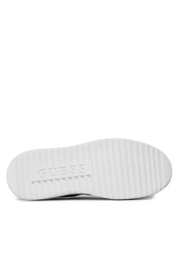 Guess Sneakersy Denesa4 FLPDS4 FAL12 Czarny. Kolor: czarny. Materiał: skóra