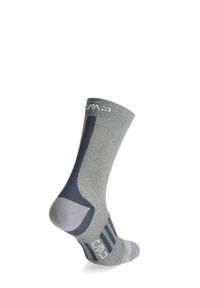 Skarpety damskie CMP Trekking Sock Low Microlon. Kolor: szary. Sport: turystyka piesza #2