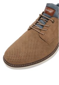 Rieker Półbuty 14450-64 Beżowy. Kolor: beżowy. Materiał: materiał #6