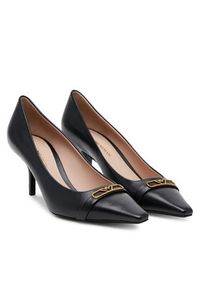 Emporio Armani Czółenka X3E488 XF271 00002 Czarny. Kolor: czarny. Materiał: skóra. Obcas: na szpilce #6