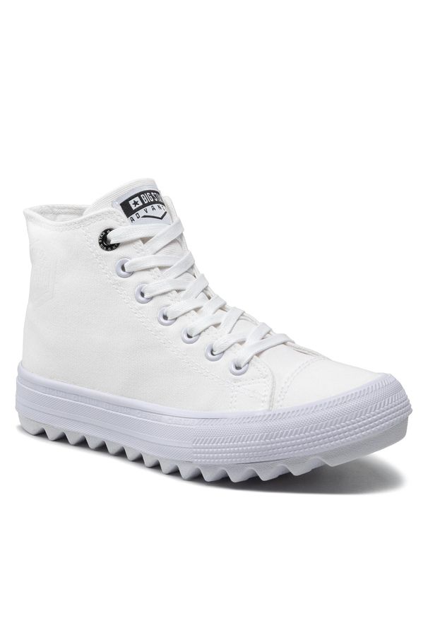 BIG STAR SHOES - Sneakersy Big Star Shoes FF274241 White. Kolor: biały. Materiał: materiał