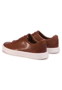 Clarks Sneakersy Un Costa Lace 261486907 Brązowy. Kolor: brązowy. Materiał: skóra #4