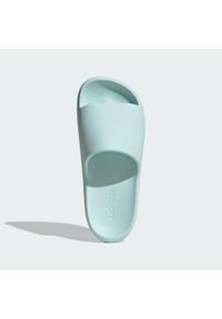 Adidas - Klapki Adilette Lumia. Kolor: zielony. Styl: sportowy