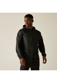 Regatta - Stormbreak Adults Hiking Wodoodporna kurtka typu shell. Kolor: czarny. Materiał: tkanina. Sport: turystyka piesza #1