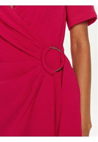 Morgan Sukienka koktajlowa 241-ROY Różowy Regular Fit. Kolor: różowy. Materiał: syntetyk. Styl: wizytowy #3