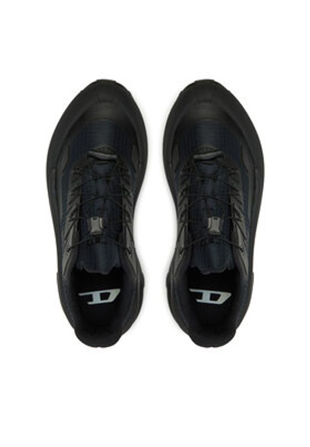 Diesel Sneakersy D-Cage Runner Y03444P6918 Czarny. Kolor: czarny. Materiał: materiał