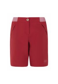 Szorty damskie Protest Prtacacia. Kolor: czerwony. Materiał: materiał #1