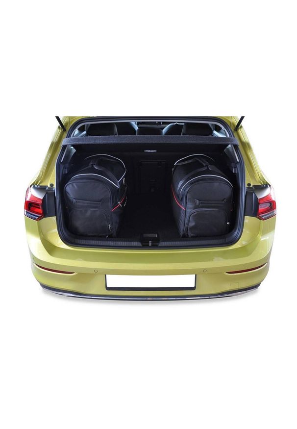 KJUST - Torby Do Bagażnika Vw Golf Hatchback Phev 2020+ 3Szt Kjust. Kolor: czarny. Styl: sportowy