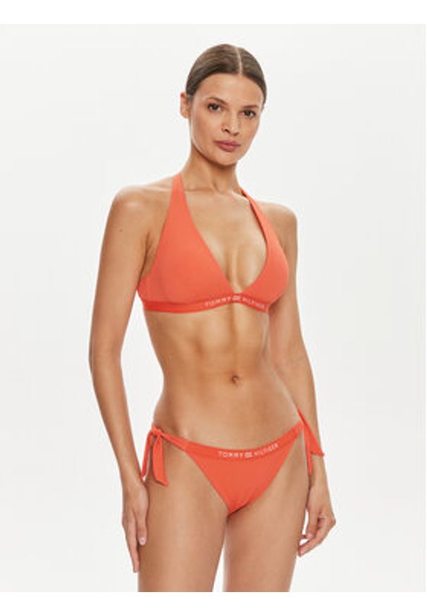 TOMMY HILFIGER - Tommy Hilfiger Dół od bikini UW0UW05260 Czerwony. Kolor: czerwony. Materiał: syntetyk