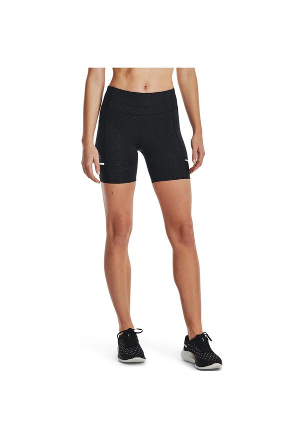 Spodenki sportowe damskie Under Armour Fly Fast 3.0 Half. Kolor: czarny. Sport: turystyka piesza