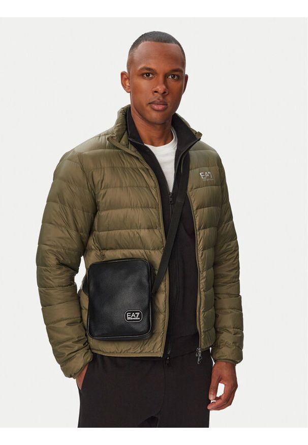 EA7 Emporio Armani Saszetka 7X000753 AF29345 Czarny. Kolor: czarny. Materiał: skóra