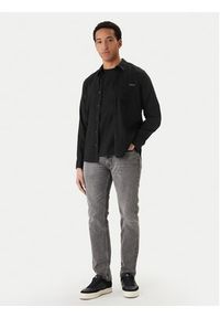 Calvin Klein Jeans Koszula LV04RF121G Czarny Regular Fit. Kolor: czarny. Materiał: len #3