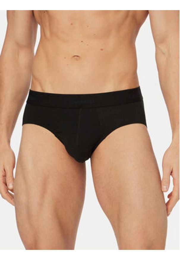 Calvin Klein Underwear Komplet slipów LV00NB4388 Czarny. Kolor: czarny. Materiał: bawełna