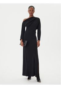 Eleh Sukienka wieczorowa EFW250188 Czarny Regular Fit. Kolor: czarny. Materiał: syntetyk. Styl: wizytowy #4