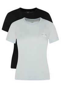 Calvin Klein Jeans Komplet t-shirtów LV047C905G Kolorowy Regular Fit. Materiał: bawełna. Wzór: kolorowy #5