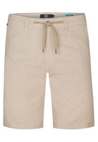 Petrol Industries Szorty materiałowe M-1050-SHO538 Beżowy Slim Fit. Kolor: beżowy. Materiał: bawełna #6