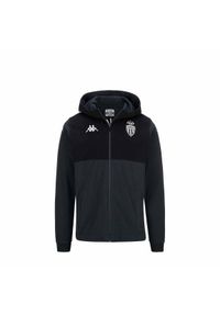 Kappa - Bluza dziecięca AS Monaco Arufeod 8 2024/25. Kolor: szary, czarny, niebieski, wielokolorowy. Sport: piłka nożna #1