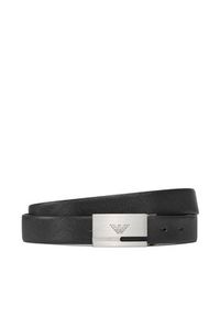 Emporio Armani Pasek Męski Y4S498 YLP4E 81519 Czarny. Kolor: czarny. Materiał: skóra #6