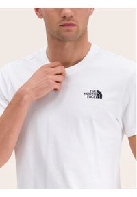 The North Face T-Shirt Simple Dome NF0A2TX5 Biały Regular Fit. Kolor: biały. Materiał: bawełna #2