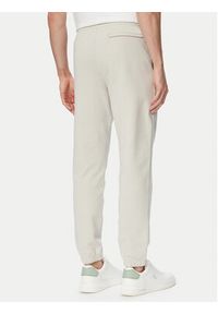 Calvin Klein Spodnie dresowe LV04LG212G Beżowy Regular Fit. Kolor: beżowy. Materiał: bawełna #5