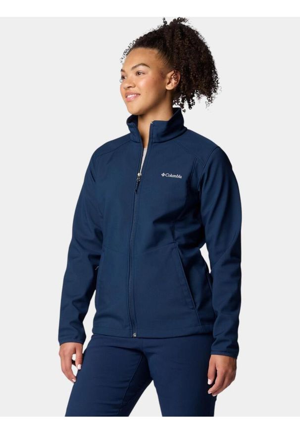 columbia - Kurtka softshell damska Columbia Kruser Ridge III. Kolor: niebieski. Materiał: softshell