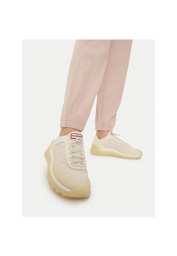 Sneakersy Hunter. Kolor: beżowy