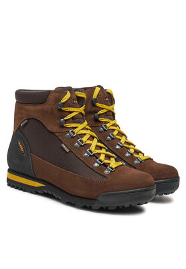 Aku Trekkingi Slope Micro Gtx GORE-TEX 885.10 Brązowy. Kolor: brązowy. Materiał: skóra, zamsz. Technologia: Gore-Tex. Sport: turystyka piesza