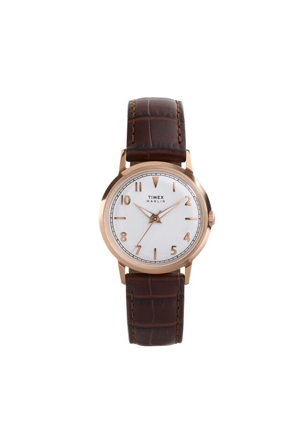 Zegarek Timex. Kolor: brązowy