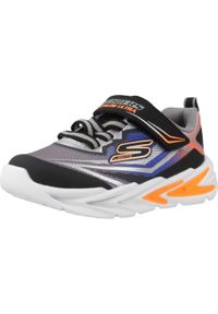 skechers - Tenisówki Skechers Model Flex-glow Ultra Kolor Czarny. Kolor: czarny. Materiał: materiał. Model: Skechers Sport. Sport: turystyka piesza
