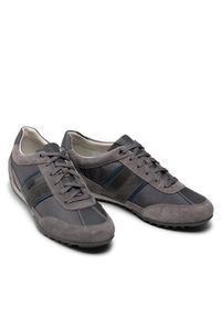 Geox Sneakersy U Wells C U52T5C 02211 C9002 Szary. Kolor: szary. Materiał: materiał