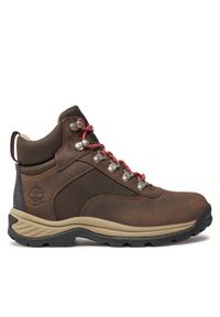 Timberland Trapery Mid Lc Waterproof Hk 1A2M2R Brązowy. Kolor: brązowy. Materiał: skóra, zamsz