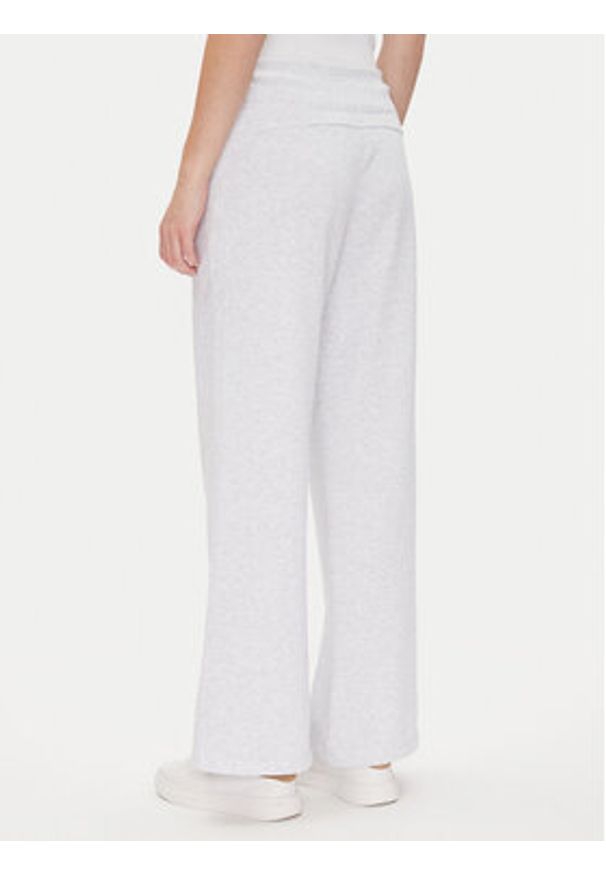 DKNY Spodnie dresowe DP5P3601 Biały Regular Fit. Kolor: biały. Materiał: bawełna