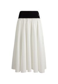 Polo Ralph Lauren Spódnica trapezowa 211A96329002 Biały Regular Fit. Kolor: biały. Materiał: bawełna #4