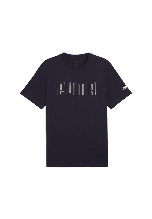 Puma Koszulka Sport Graphic 68461716. Kolor: niebieski