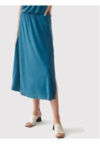 Tatuum Sukienka codzienna Jasmiko T2216.210 Niebieski Regular Fit. Okazja: na co dzień. Kolor: niebieski. Materiał: syntetyk. Typ sukienki: proste. Styl: casual #4