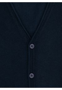PAKO LORENTE – Granatowy kardigan męski P24SF-2X-004-G-0 - Pako Lorente. Kolor: niebieski. Materiał: dzianina. Styl: klasyczny #4