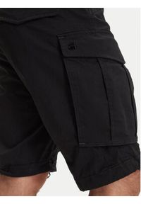G-Star RAW - G-Star Raw Szorty materiałowe Rovic Zip D26214-5126 Czarny Relaxed Fit. Kolor: czarny. Materiał: bawełna #3