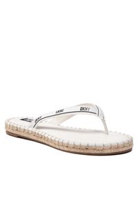 DKNY Espadryle Tabatha K1240129 Biały. Kolor: biały. Materiał: skóra