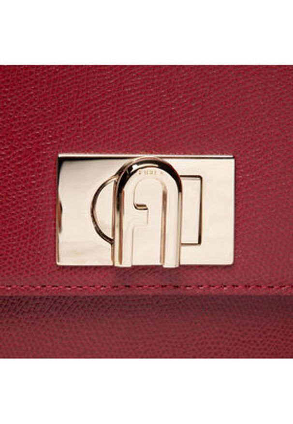 Furla Torebka 1927 BAFKACO-ARE000-CGQ001-1-007-20-BG-B Bordowy. Kolor: czerwony. Materiał: skórzane