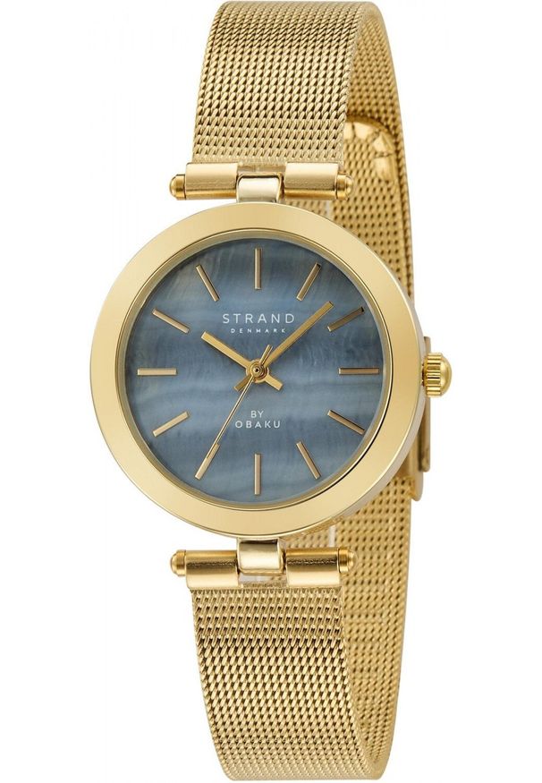 Zegarek damski Strand S756LXGBMG złoty. Kolor: złoty