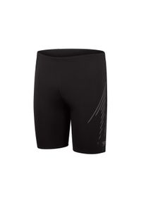 Speedo - Męskie Spodenki Hyperboom Placement Jammer Shorts. Kolor: czarny, szary, wielokolorowy. Styl: sportowy